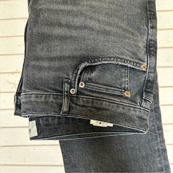 Agolde Hi-Rise Stovepipe Black Women's Jeans - Picture 7 of 12